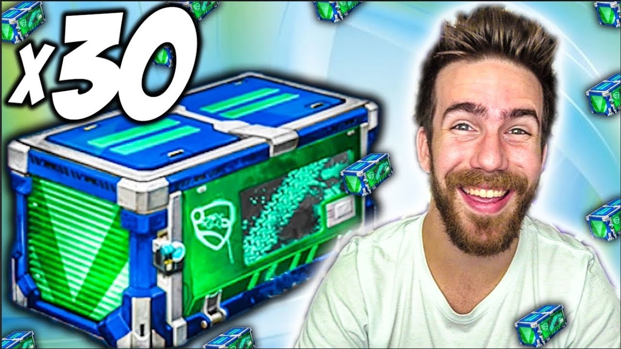 30 NEW IMPACT ROCKET LEAGUE CRATE OPENING!