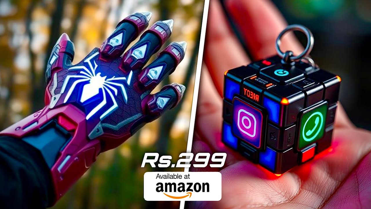 10 COOLEST NEW GADGETS AVAILABLE ON AMAZON IN 2025 | Gadgets under Rs100, Rs200, Rs500 & Rs1000