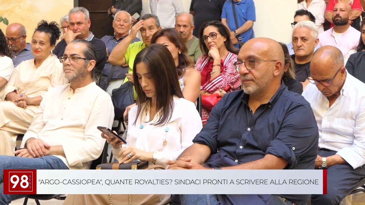 ARGO CASSIOPEA , QUANTE ROYALTIES  SINDACI PRONTI A SCRIVERE ALLA REGIONE