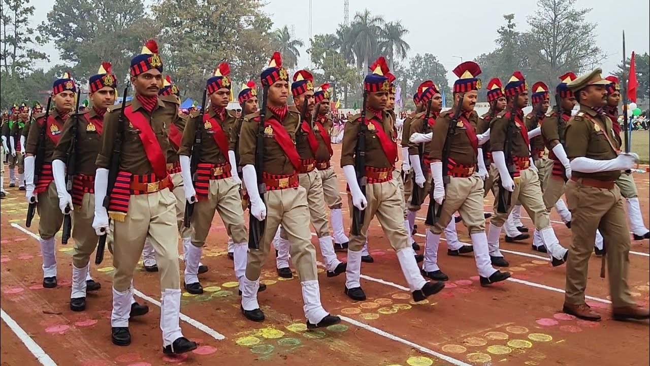 पुलिस परेड ग्राउंड बलिया | 26 January 2023 Republic day |Up Police kasam Parede |New joining #video