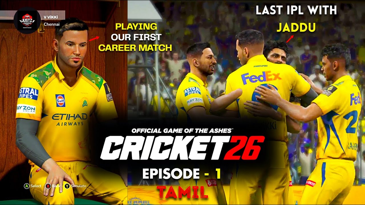 Cricket 26 Player Career Episode -1| தமிழில்
