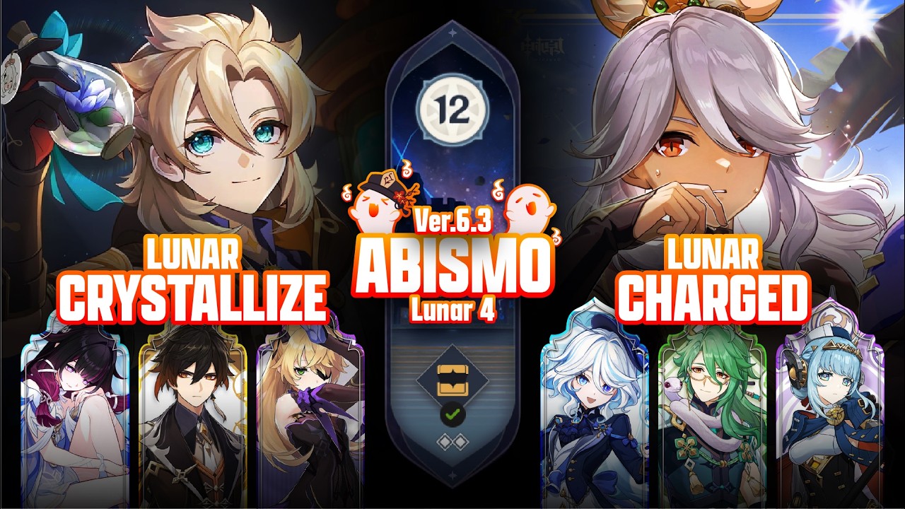 C0 ALBEDO LUNAR-CRYSTALLIZE & C3 CYNO LUNAR-CHARGED | SPIRAL ABYSS 6.3 FLOOR 12 | GENSHIN IMPACT
