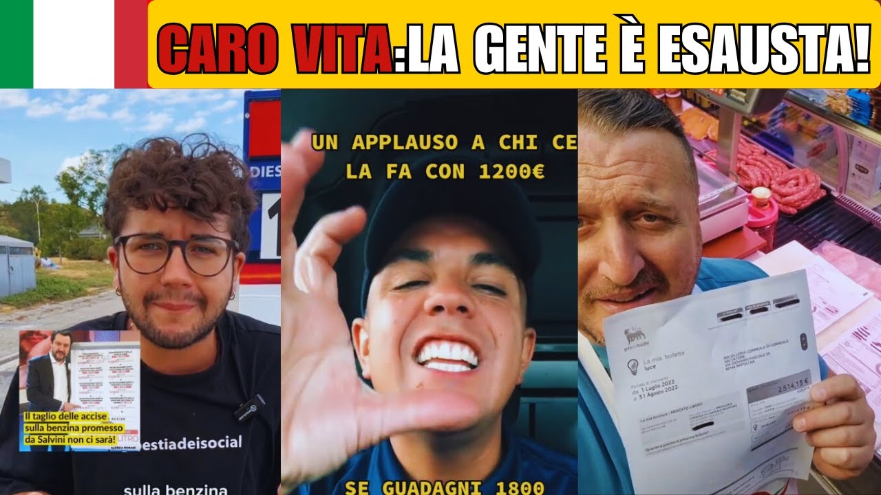 &ldquo;Caro Vita in Italia 2025: Prezzi alle Stelle e Gente allo Stremo | La Voce Amica&rdquo;