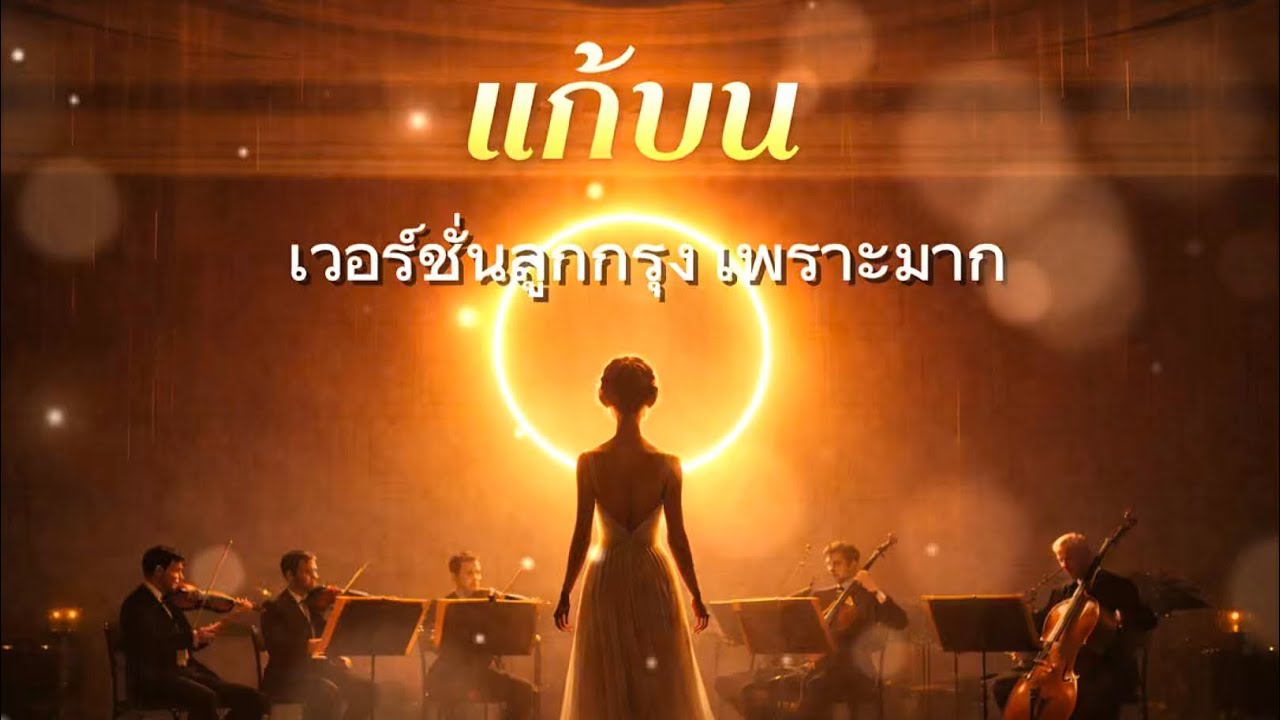 แก้บน - ก้านตอง ทุ่งเงิน (ลูกกรุง เวอร์ชั่น )!Cover by EchoYoYo