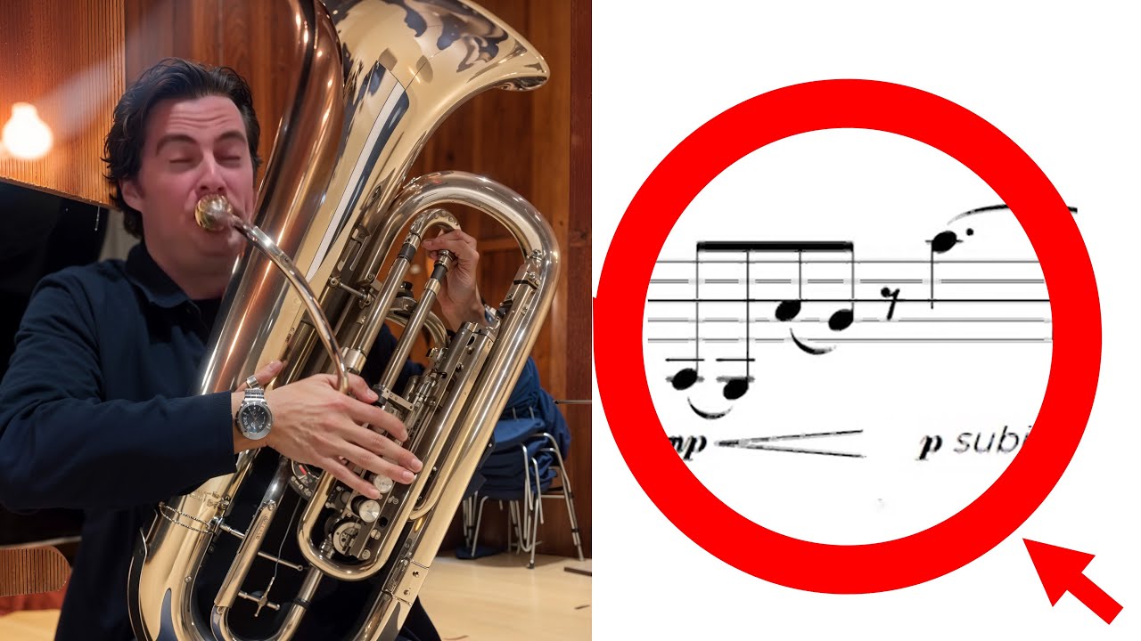 The Most Soulful Tuba Solo | August Schieldrop plays 