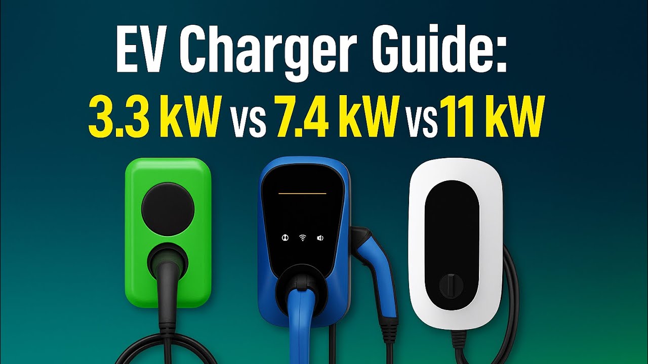 EV Charger Guide: 3.3 kW vs 7.4 kW vs 11 kW &ndash; Kaunsa Sahi Hai?