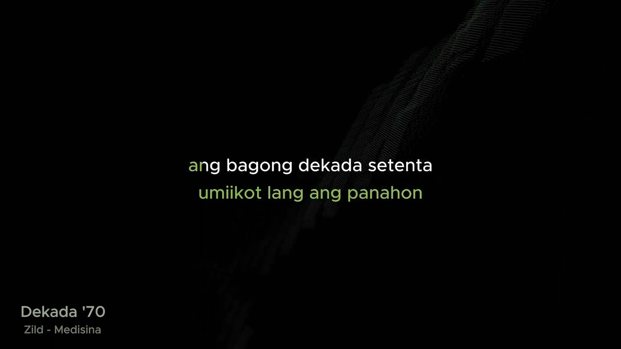 Dekada ‘70 - Zild | Karaoke