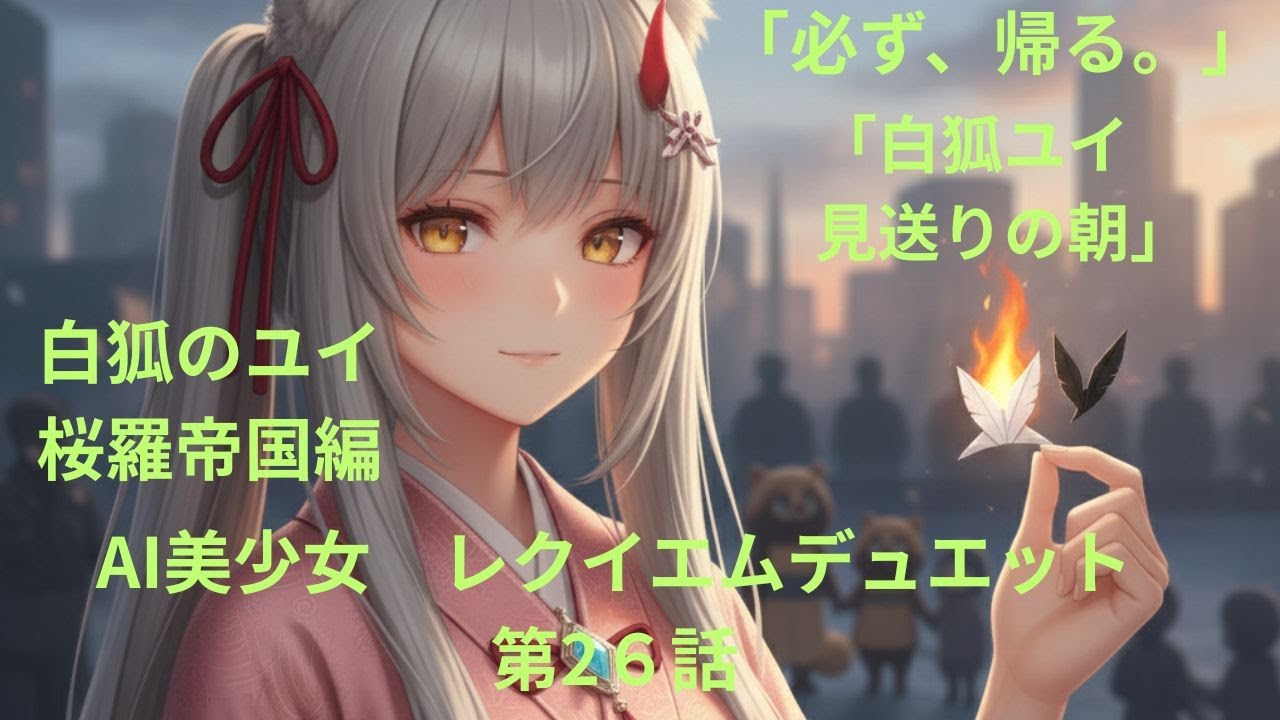 時路を照らす白炎 —— 桜羅を守ったあとの「行ってきます」