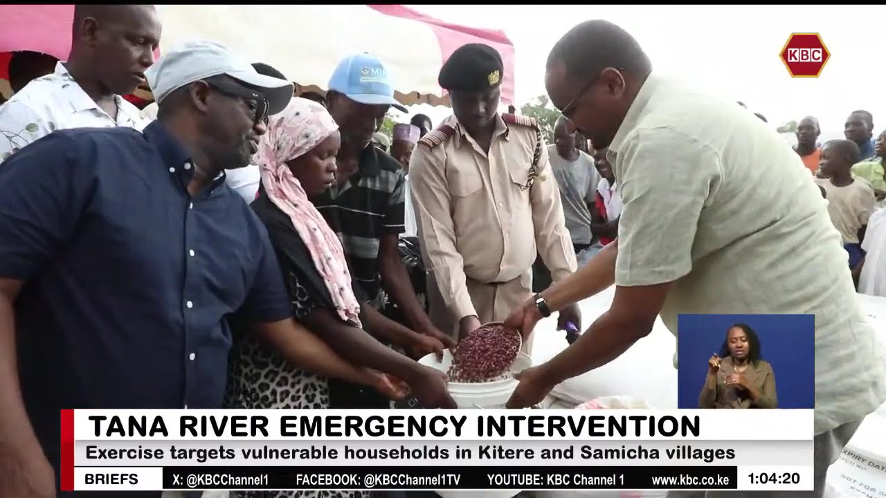 Government rolls out food distribution exercise to flood victims in Tana River