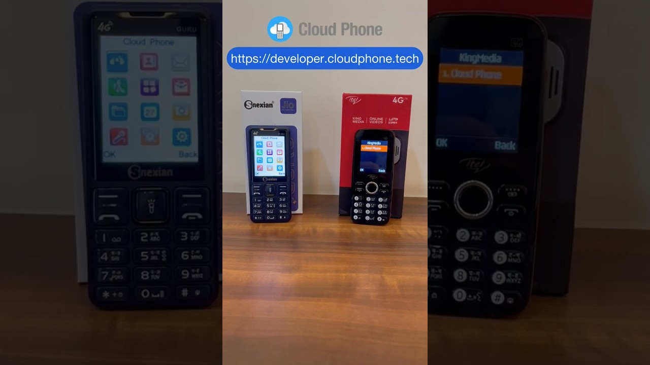 Build web apps for keypad phones with Cloud Phone | Itel Super Guru 4G and Snexian Guru 4G