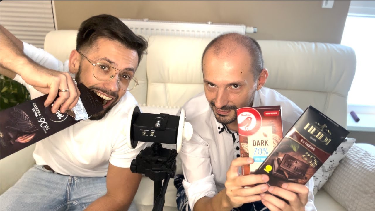 TEST GORZKICH CZEKOLAD z ADIM [4K] gościnnie Relaks Wieczorową Porą! | MUKBANG | ASMR po polsku