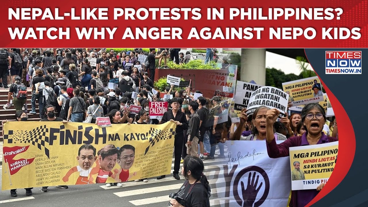 Philippines Braces For Nepal Like Protests As Anger At Nepo Babies Mounts After Devastating Floods