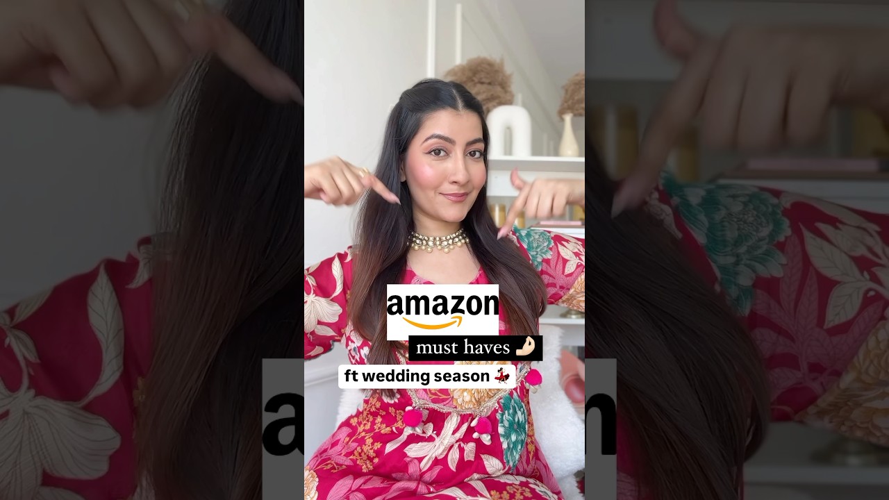 Amazon must haves for the wedding season 💃🏻✨ #shorts #amazonfinds