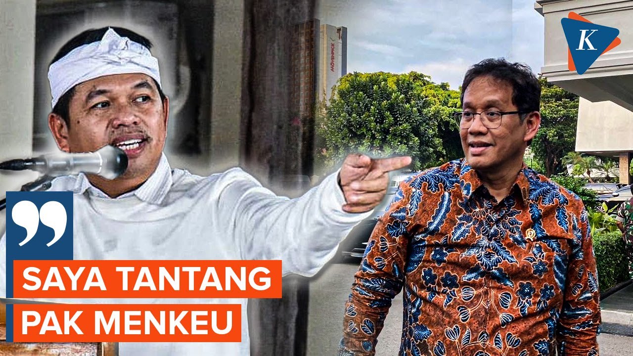 Dedi Mulyadi Tantang Purbaya Buktikan Rp 4,1 T Dana Pemprov Jabar Mengendap di Bank
