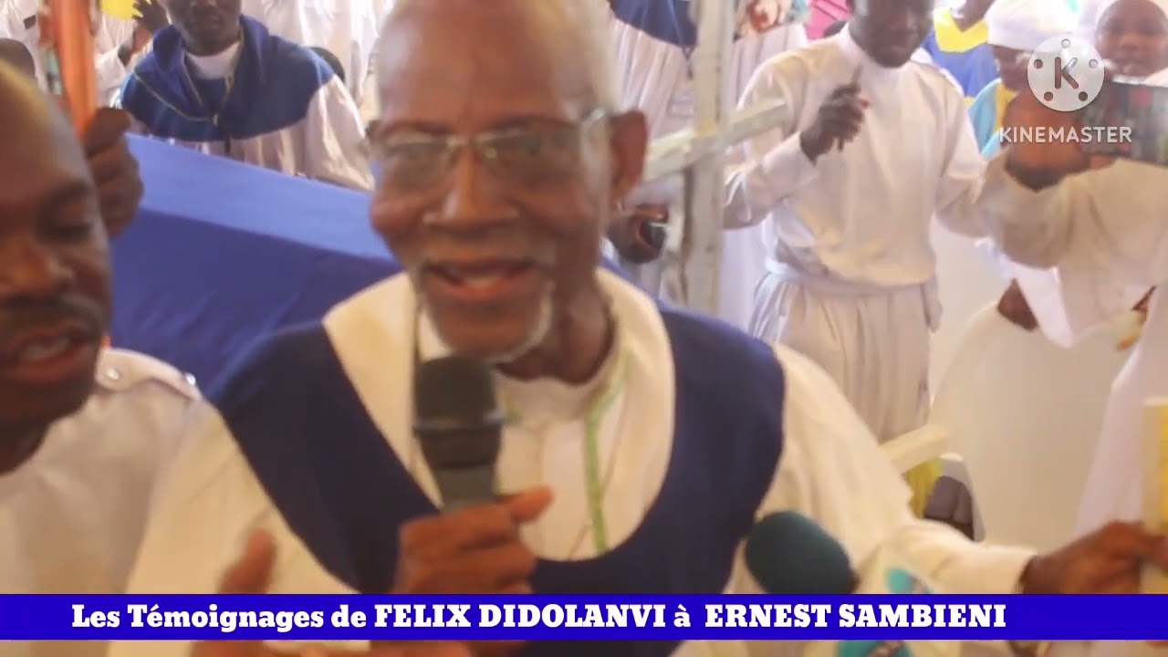Les Témoignages de FÉLIX DIDOLANVI aux funérailles de  SAMBIENI Ernest