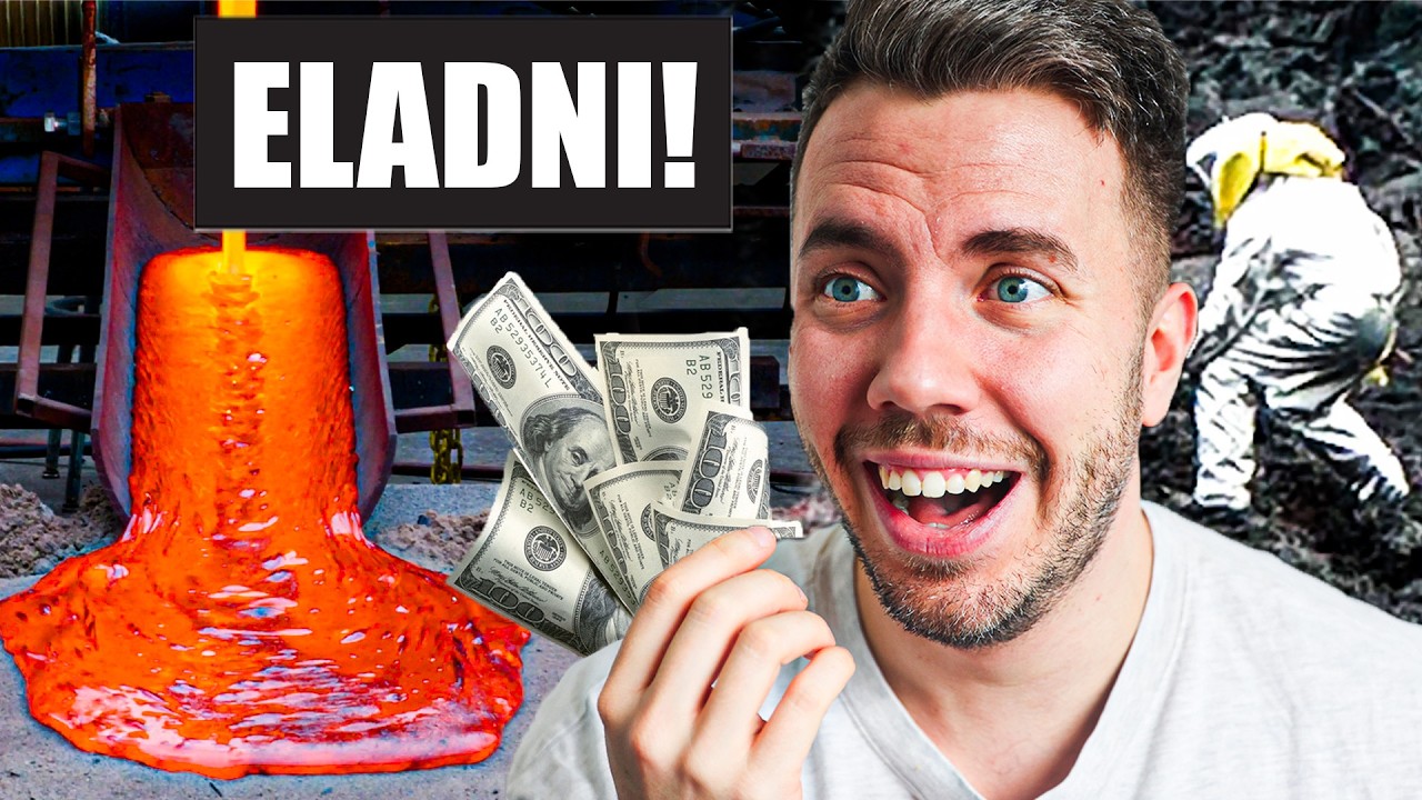 Он продал кому-то ВЕДРО ЛАВЫ!