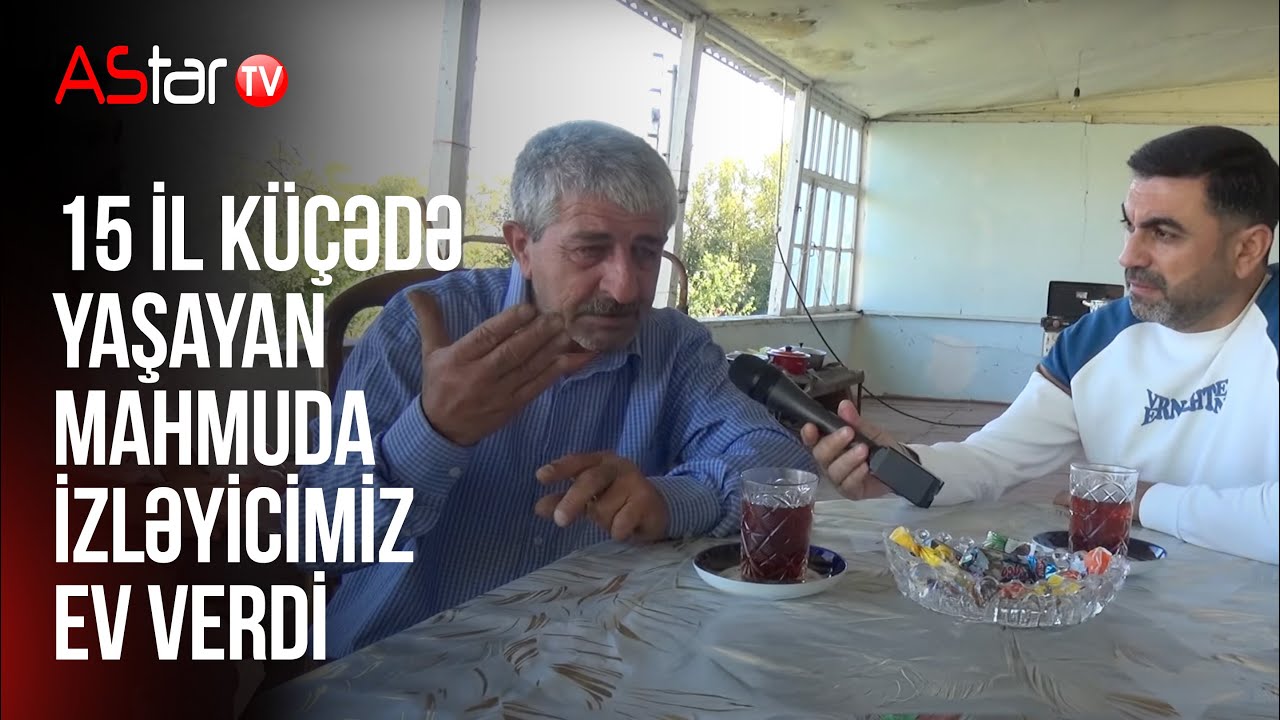 15 il küçədə yaşayan Mahmuda izləyicimiz ev verdi