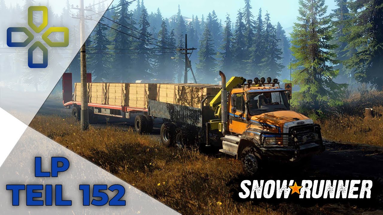 SnowRunner #152 - Durchwachsene Holzlieferung - Let's Play Deutsch