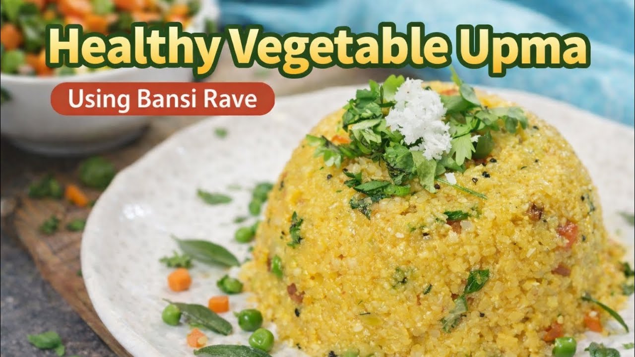 Healthiest break fast upma/ಬನ್ಸಿ ರವಾ ಉಪ್ಪಿಟ್ಟು #bachelor #working #easy #quick #everyone #eating 