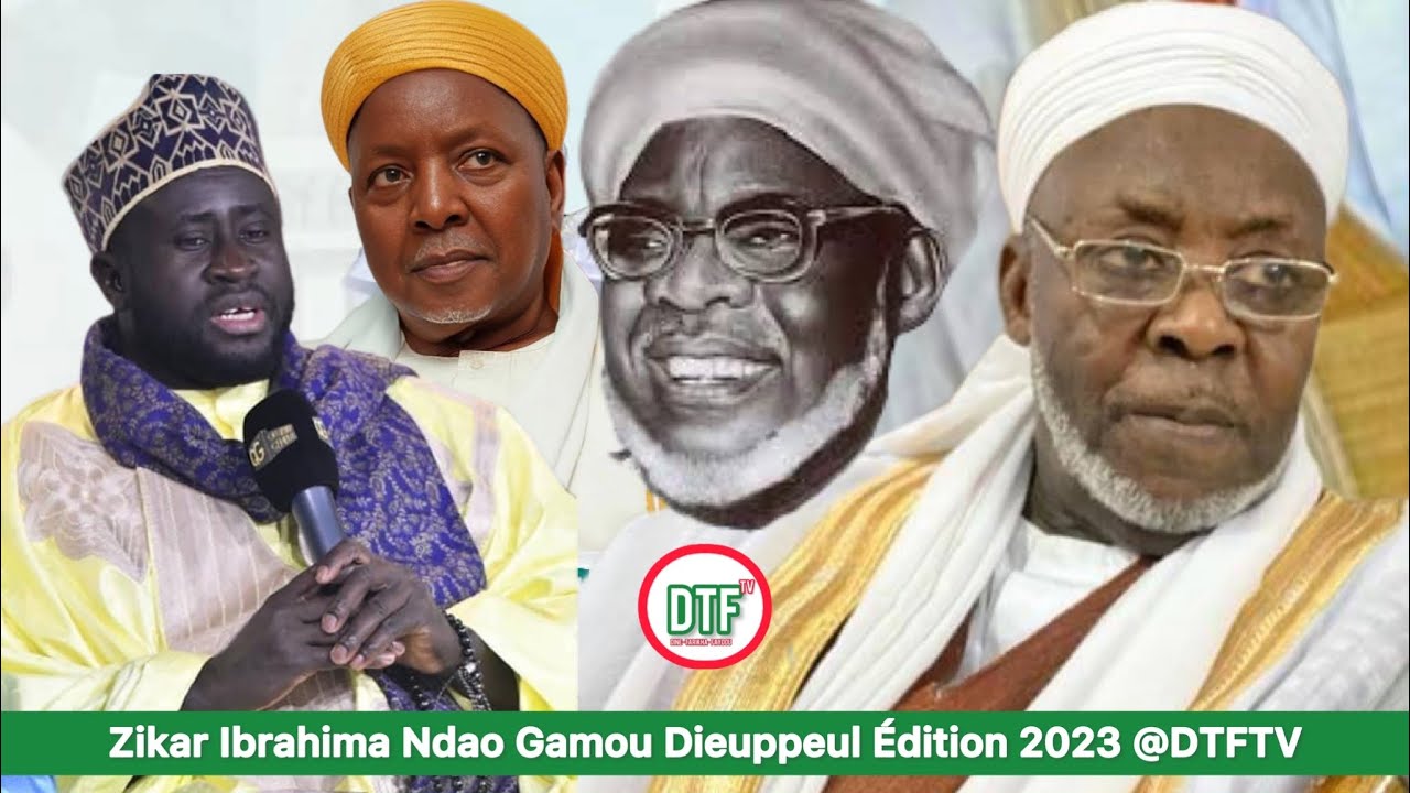 Zikar Ibrahima Ndao Gamou Dieuppeul @DTFTV 13 mai 23
