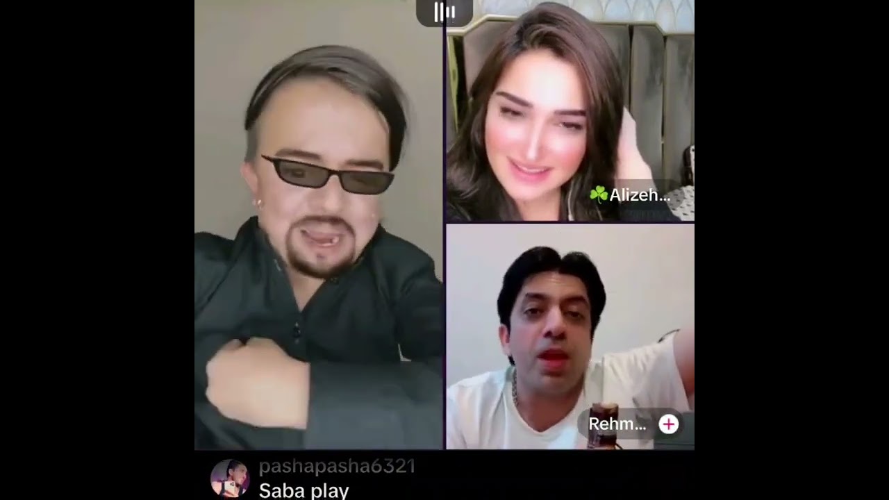 waseem tiktok Live with Alizeh very funny 🤣🤣🤣🤣🤣