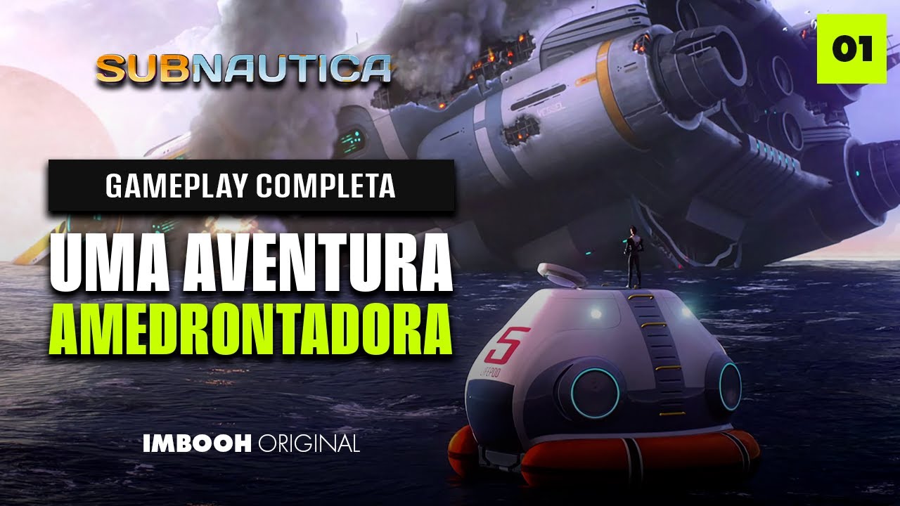 SUBNAUTICA #01 | ENFRENTANDO A TALASSOFOBIA!