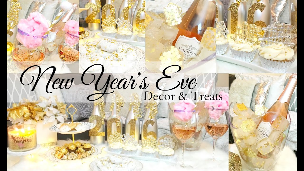 New Year's Eve Decors & Treats | DIY | Amberallure