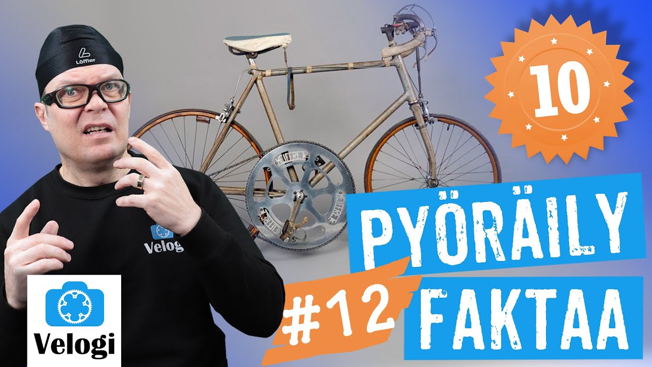 10 ihmeellistä faktaa polkupyöristä ja pyöräilystä #12