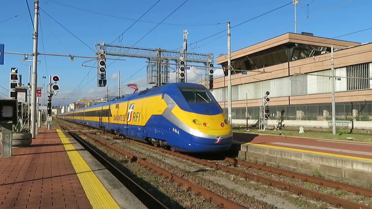 Treni diagnostici e speciali a Firenze Campo di Marte | Novembre 2025