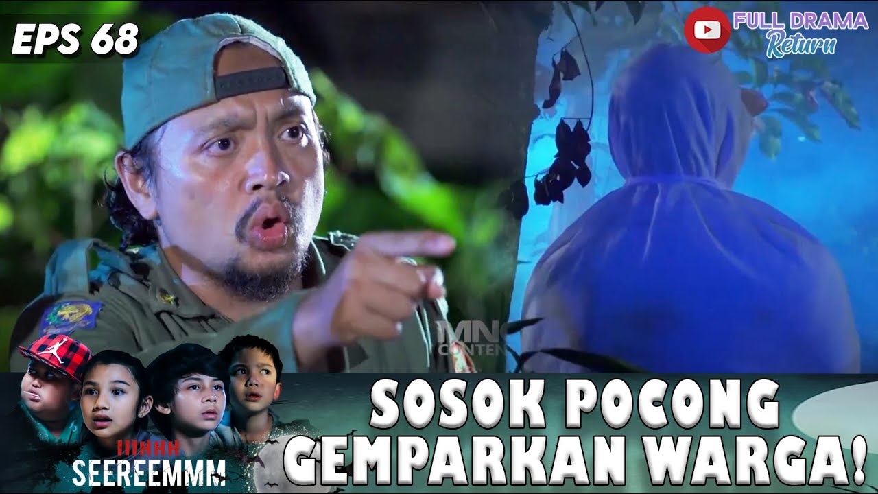KAMPUNG GAK AMAN! SOSOK POCONG MENERROR WARGA | IHHH SEREM | EPS 68 (5/8)
