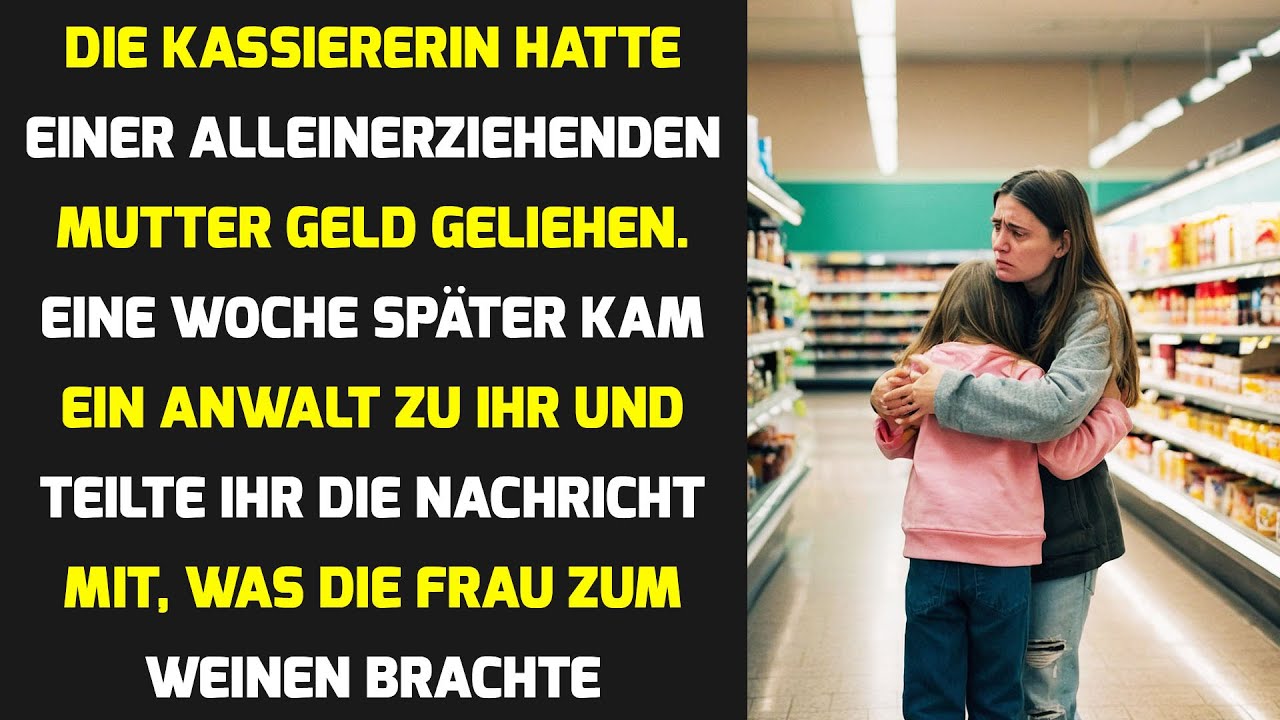 Die Kassiererin H&auml;tte Nie Gedacht, Wer Diese Alleinerziehende Mutter Wirklich War&hellip;