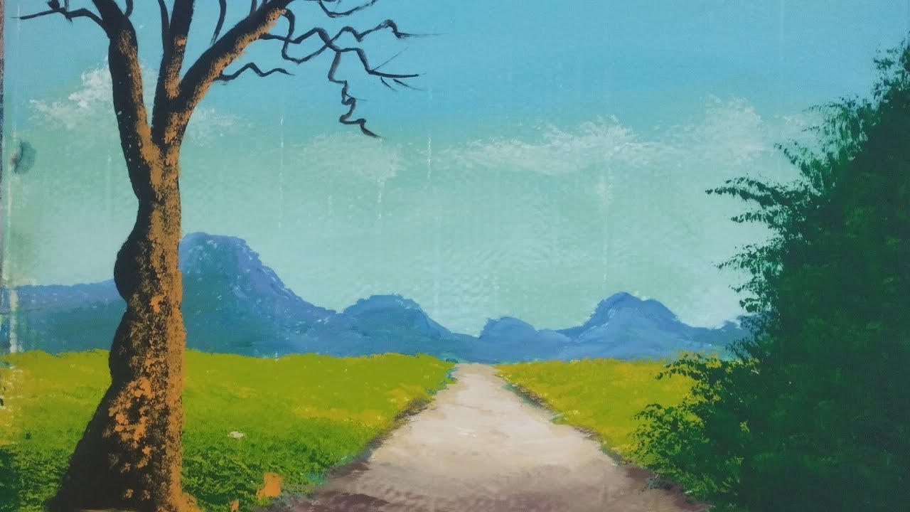 Aula de pintura para iniciantes