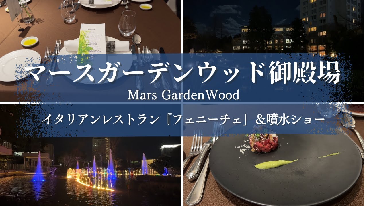 【地元・静岡紹介vlog】「マースガーデンウッド御殿場」 御殿場インターすぐ横にありアクセス良好♪♪ 今回はディナー＆噴水ショーを見てきたので動画にしました