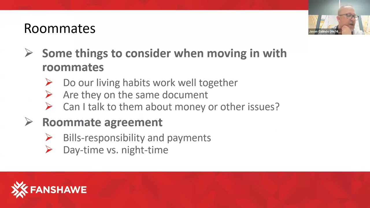 Session-4: Housing Search Tips and Lease Information | Fanshawe Cares