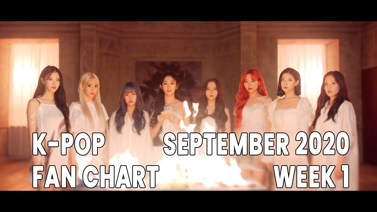 [Top 50] K-Pop Songs Chart - September 2020 Week 1 Fan Chart