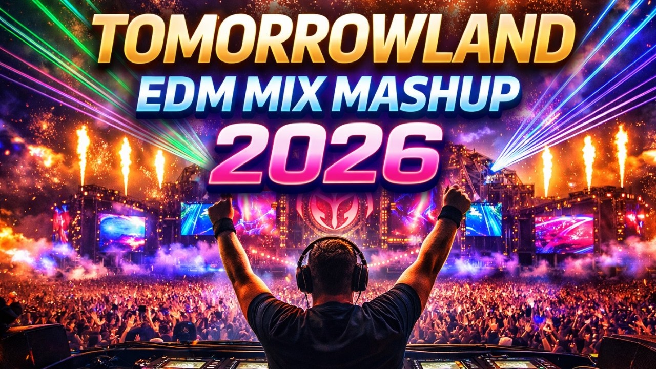 TOMMOROWLAND EDM MIX MASHUP 2026 | BEST EDM DANCE PARTY REMIXES OF POPULAR SONGS | WORKOUT MIX 2026