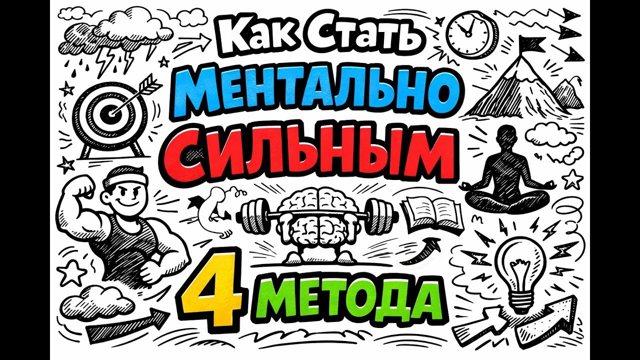Как Стать Ментально СИЛЬНЫМ | 4 МЕТОДА
