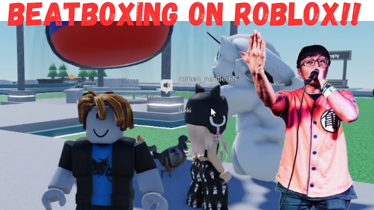 I BEATBOX ON ROBLOX (FUNNY ROBLOX REACTIONS!!)
