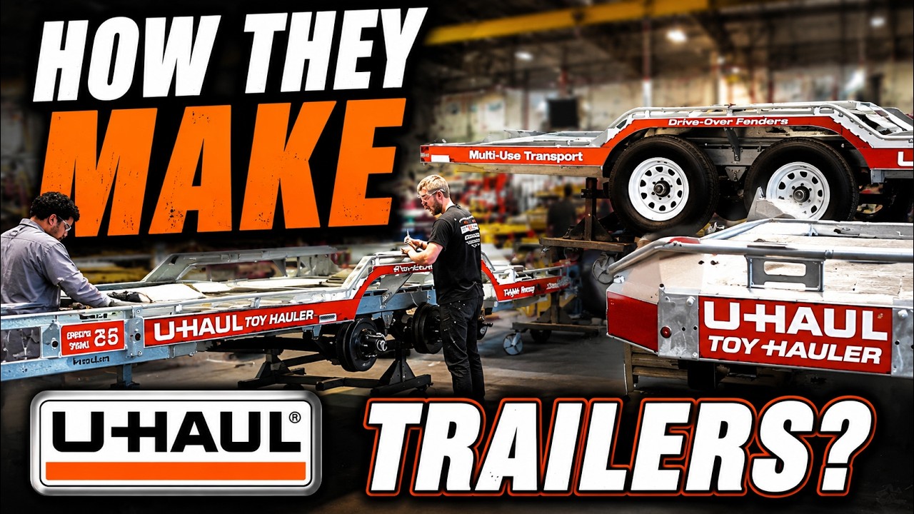 Inside the U-Haul Trailer Factory