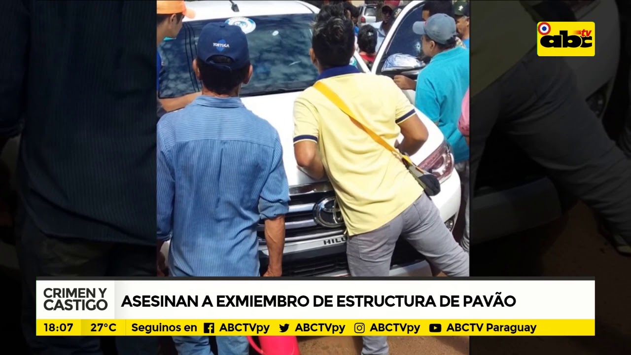Crimen y Castigo: Asesinan a ex miembro de la estructura de Pavâo