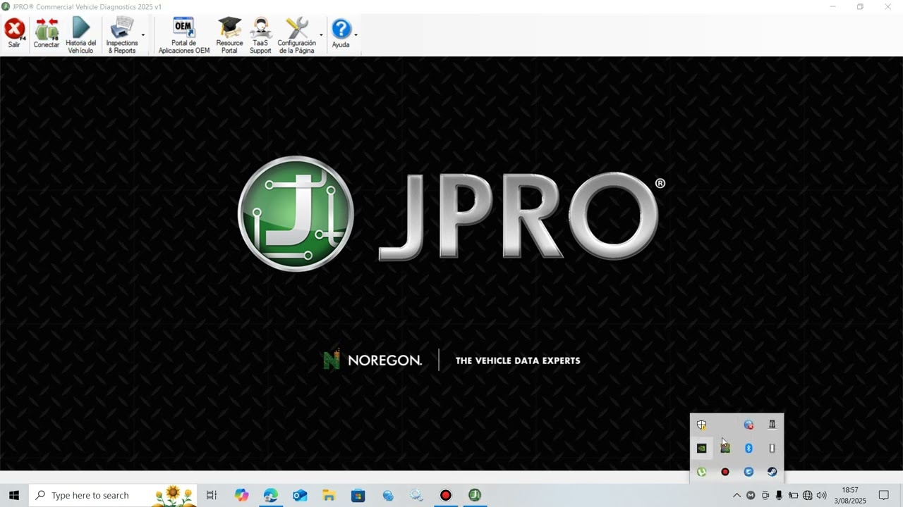 CURSO DEL PROGRAMA DE DIAGNOSTICO JPRO