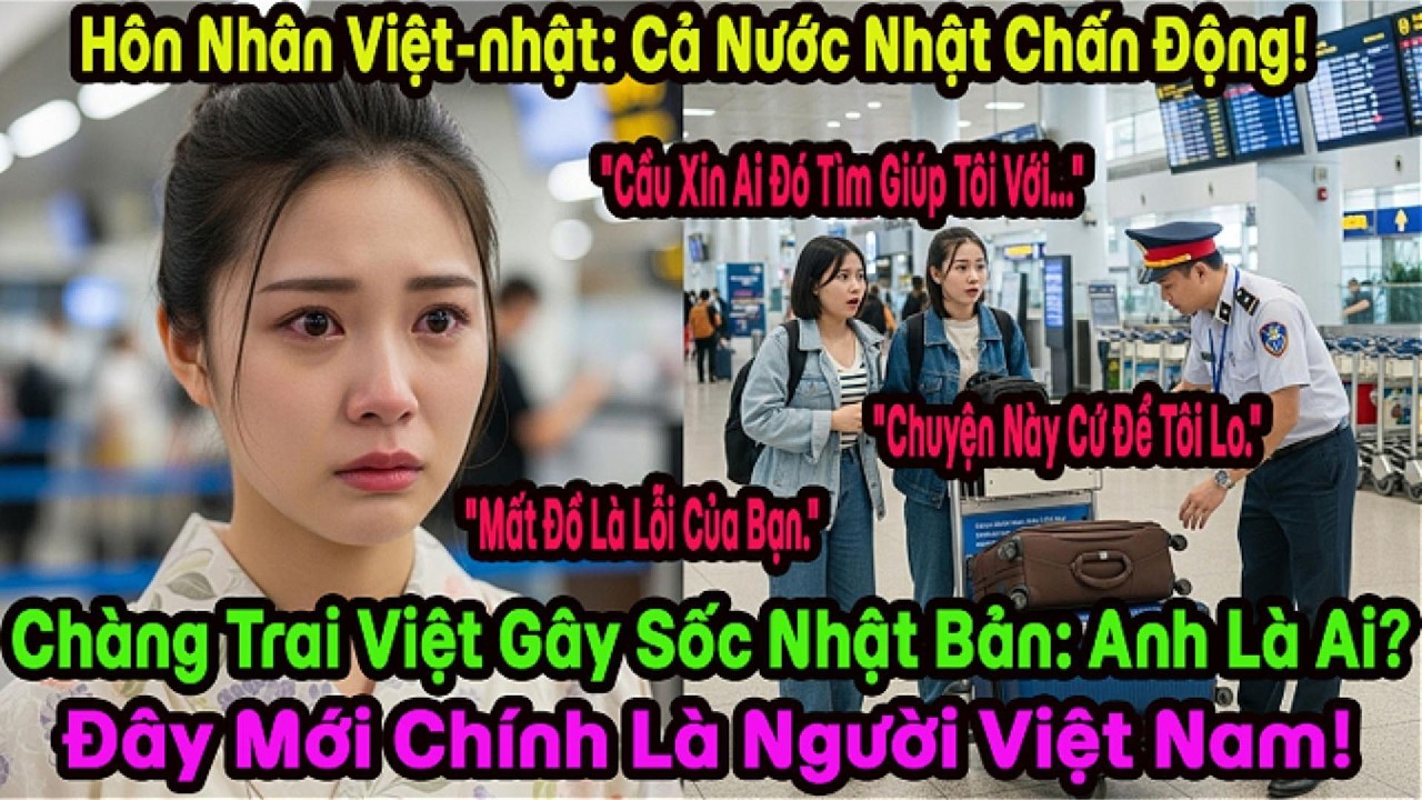 Bí Mật Đằng Sau Lựa Chọn Chàng Trai Việt Của Cô Gái Nhật Và Danh Tính Vỡ Òa Tại Sân Bay Nội Bài.