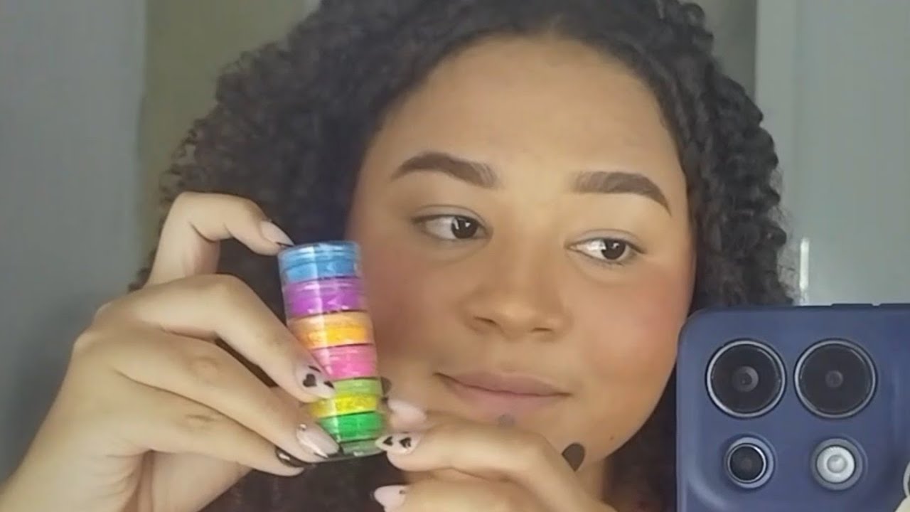 ASMR I ME MAQUIANDO 💄 INSPIRAÇÃO DE CARNAVAL 🎭