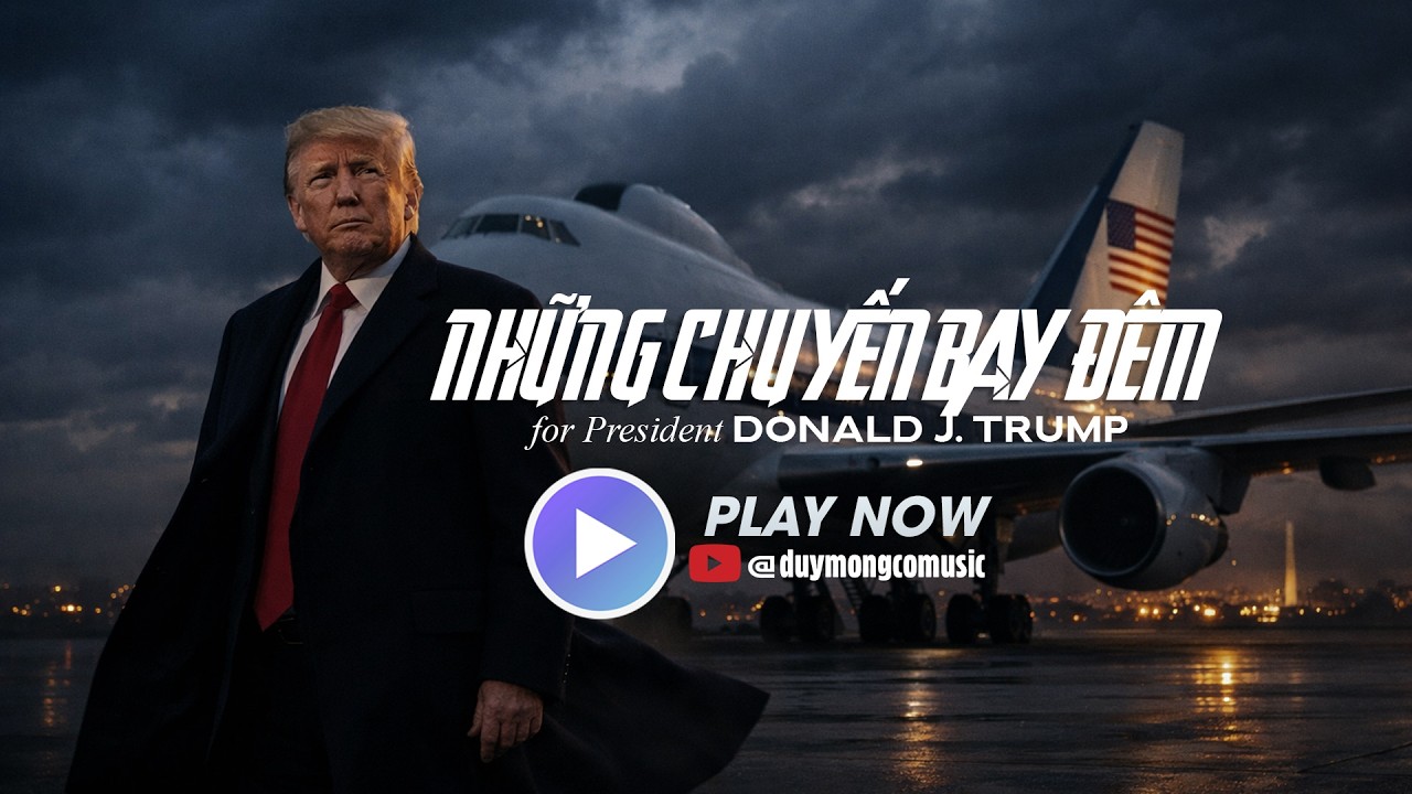 NHỮNG CHUYẾN BAY ĐÊM - FOR PRESIDENT TRUMP #duymongcomusic #nhungchuyenbaydem #cinematicepic #trump