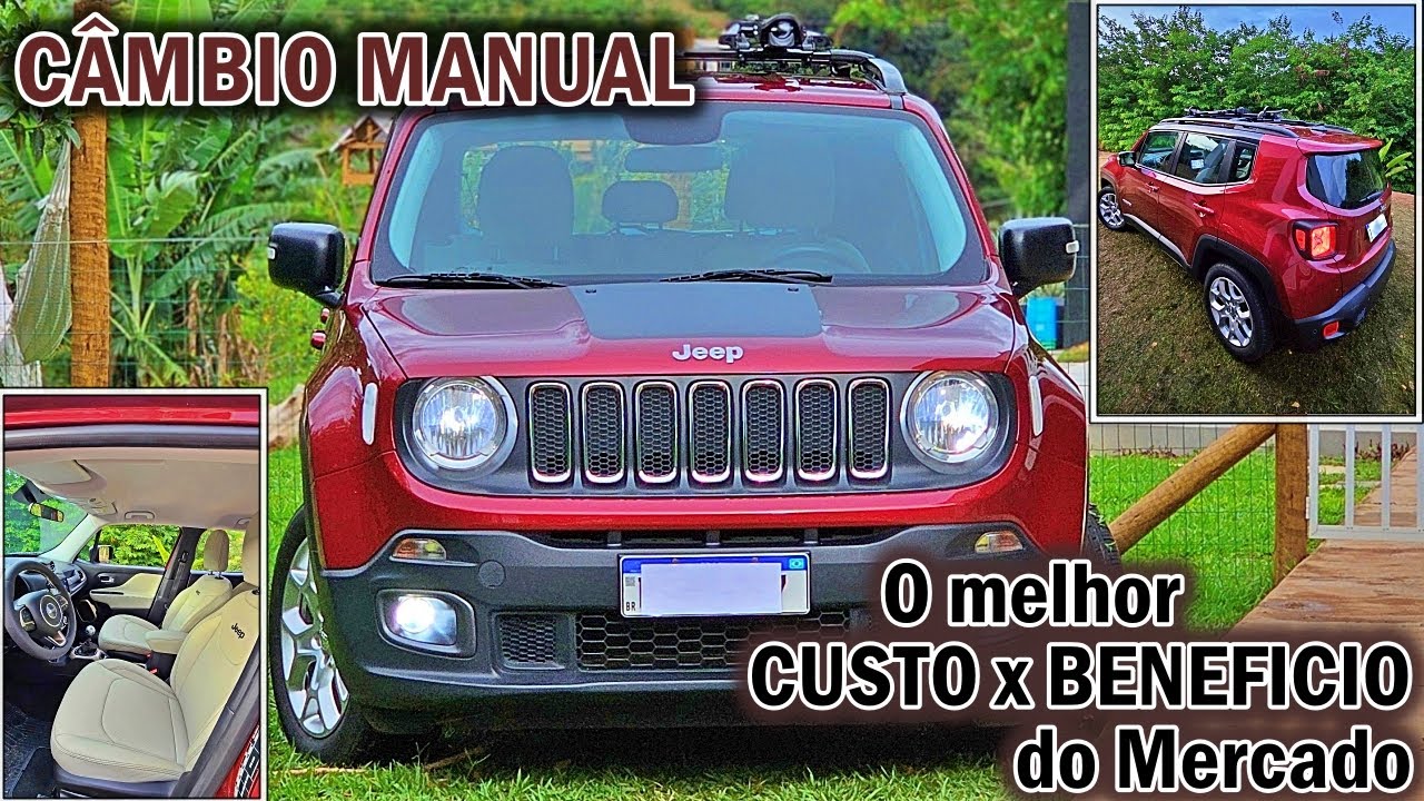 JEEP RENEGADE SPORT MANUAL 2016/2017, VALE A PENA? Opinião do dono e REVIEW COMPLETO.