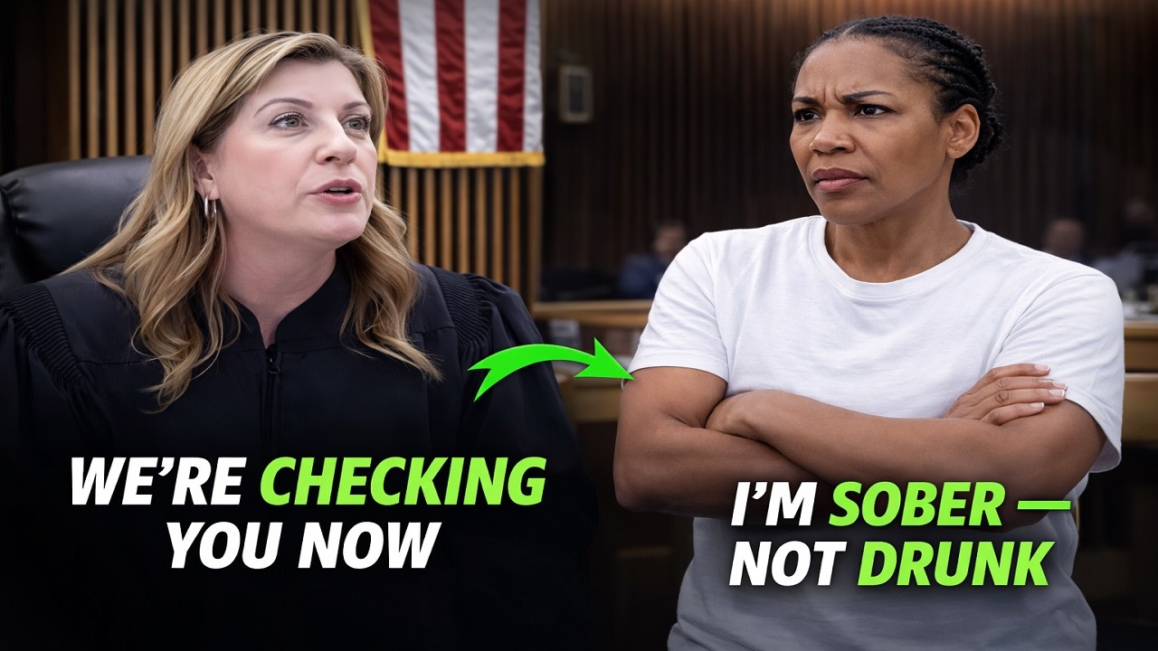 Judge West Shocks Court Suspected Drunk at Podium Tested Immediately!