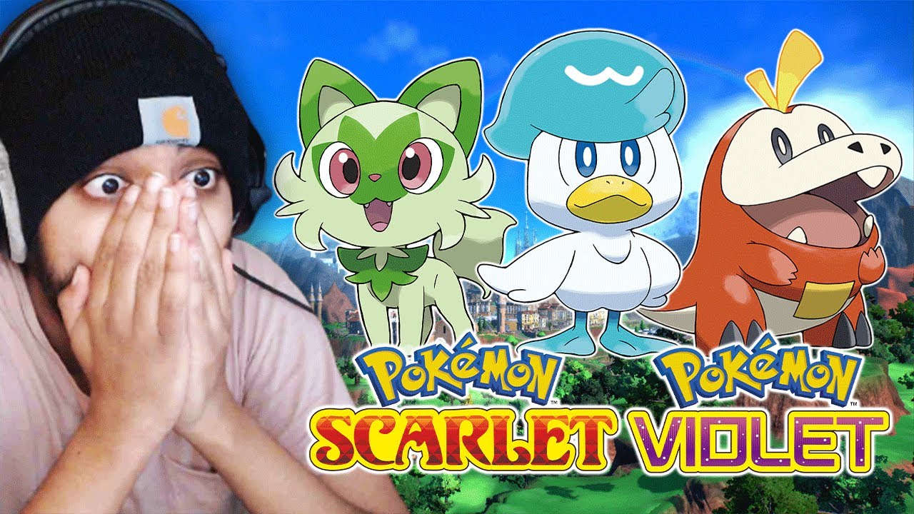 9-е поколение уже здесь! Новые стартовые покемоны! Реакция на трейлеры Pokemon Scarlet и Pokemon ...