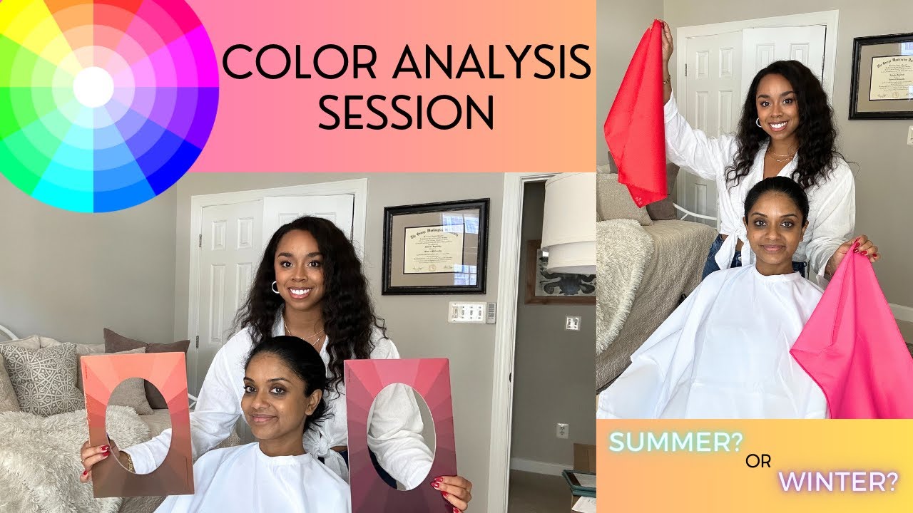 Color Analysis Session + Testimonial! | How to Find Your Perfect Colors! 🎨