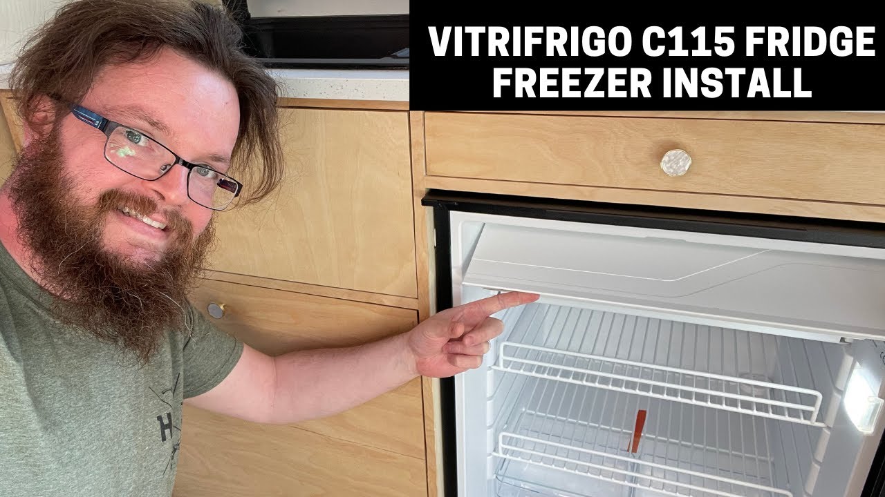 Установка холодильника-морозильника Vitrifrigo C115 12 В | Серия «Сделай сам» для переоборудовани...