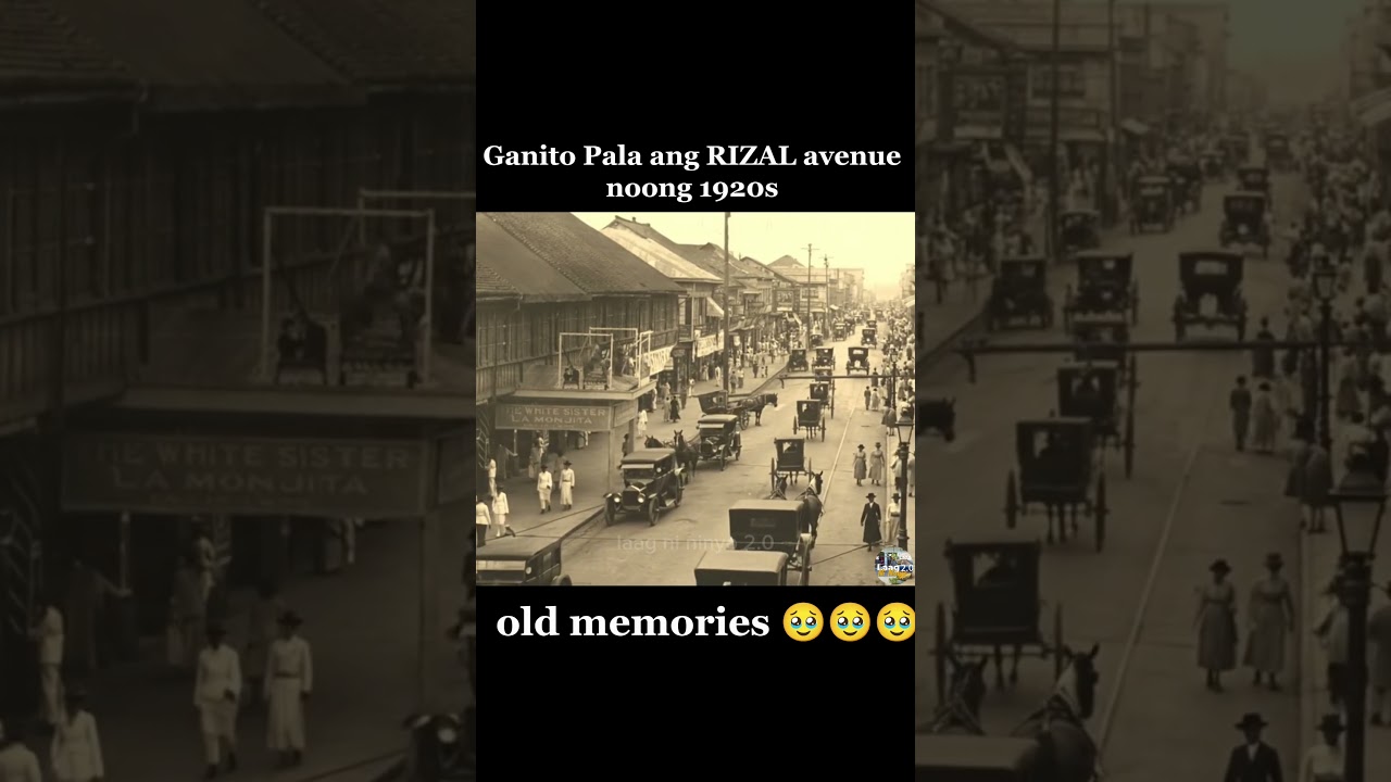 Rizal avenue 1920